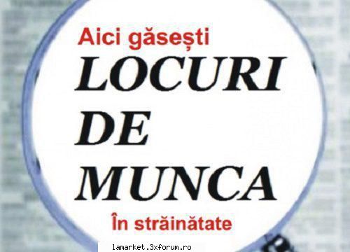 Loc de munca Cehia - FĂRĂ TAXE ŞI COMISIOANE!!! - Munca in Strainatate